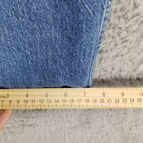 Banana Republic Jeans Womens 33 Medium Wash Stretch High Rise Shaping Slouch - Picture 8 of 14